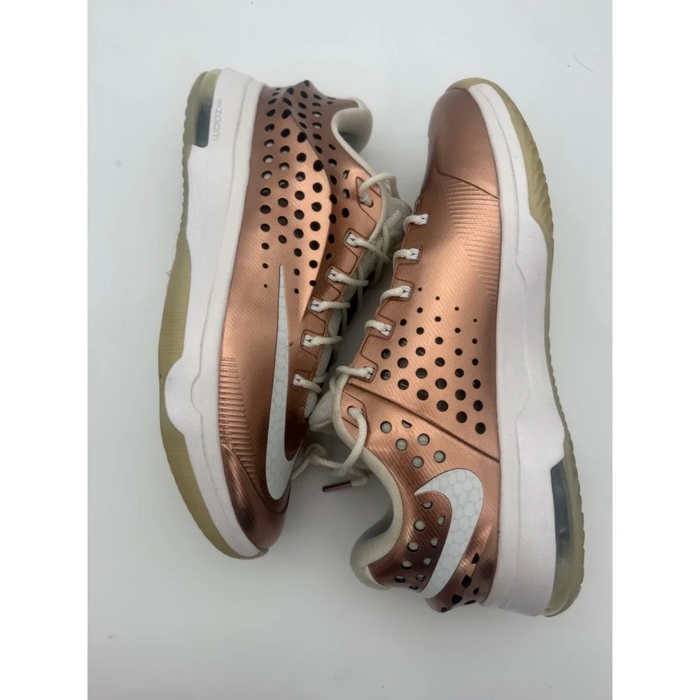 Nike KD 7 Elite EYBL Copper Bronze Basketball Shoes 800514-914 Mens 12.5